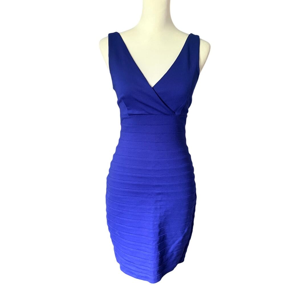 Express Royal Blue Dress Size XS